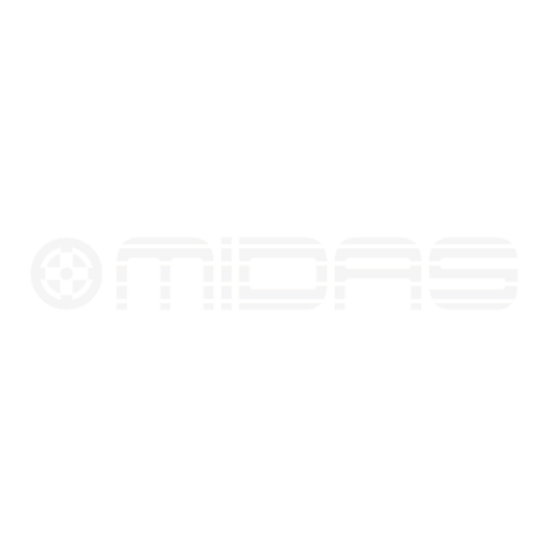 Midas Logo White